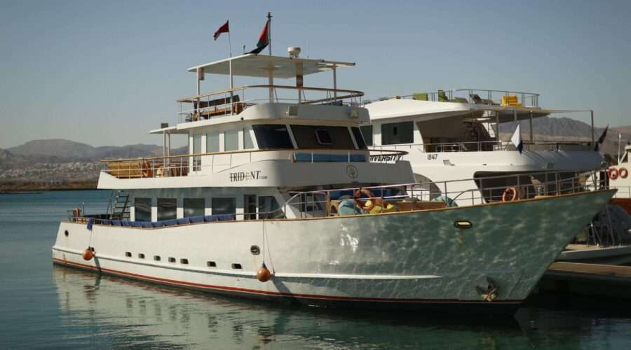 Luxury Yacht Rental in Aqaba: Experience Trident at Ayla Marina