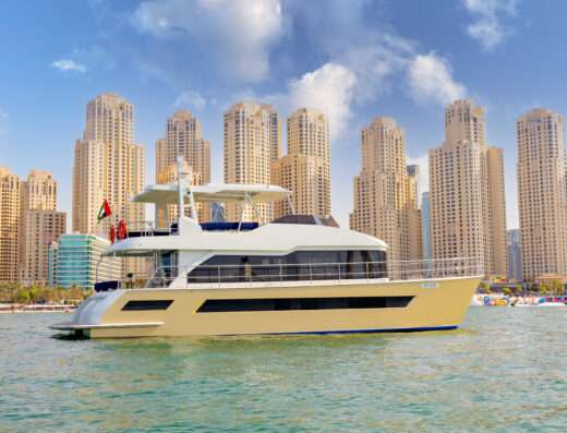 Explora yacht in Dubai at Dubai Harbour